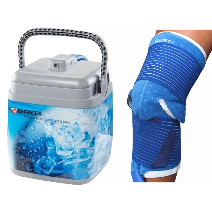 Breg® Polar Care Kodiak Cooler w/ Intelli-Flo Knee Pad