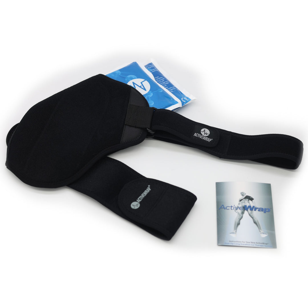 ActiveWrap® Pro 4+ Hour Shoulder Ice Wrap by Supply Cold Therapy at Active Wrap