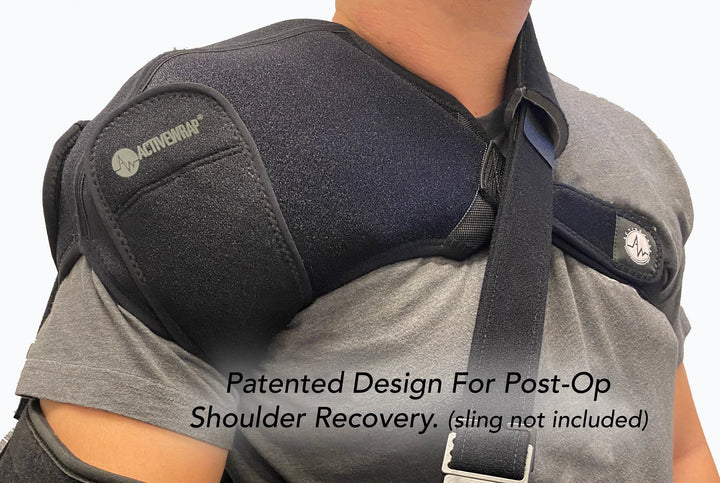 ActiveWrap® Pro 4+ Hour Shoulder Ice Wrap by Supply Cold Therapy at Active Wrap