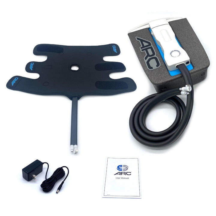 ARC™ Iceless Compression Cold Therapy Machine w/ Wrap-On Pad by Supply Cold Therapy at CryoDynamics