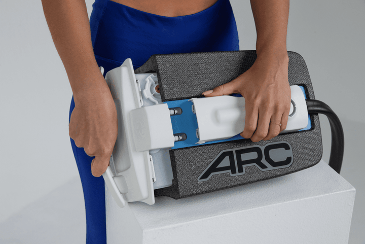 ARC™ Iceless Compression Cold Therapy Machine w/ Wrap-On Pad by Supply Cold Therapy at CryoDynamics