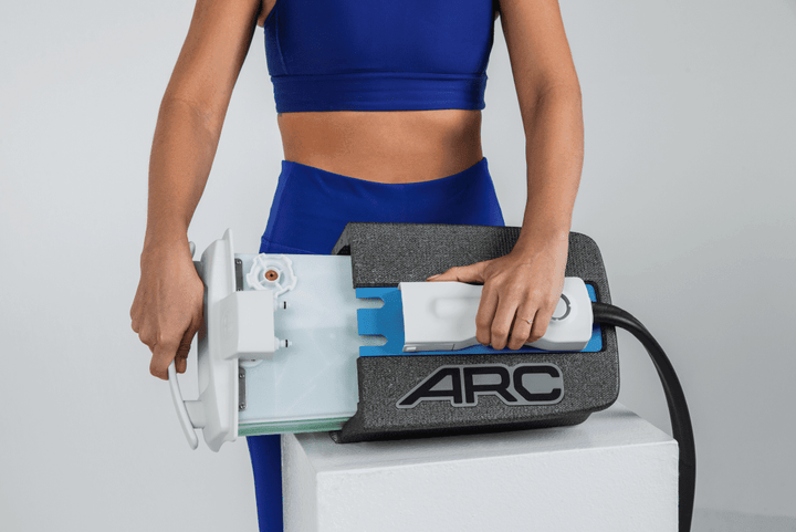 ARC™ Iceless Compression Cold Therapy Machine w/ Wrap-On Pad by Supply Cold Therapy at CryoDynamics