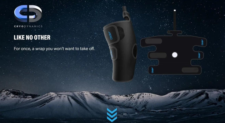 ARC™ Iceless Compression Cold Therapy Machine w/ Wrap-On Pad by Supply Cold Therapy at CryoDynamics