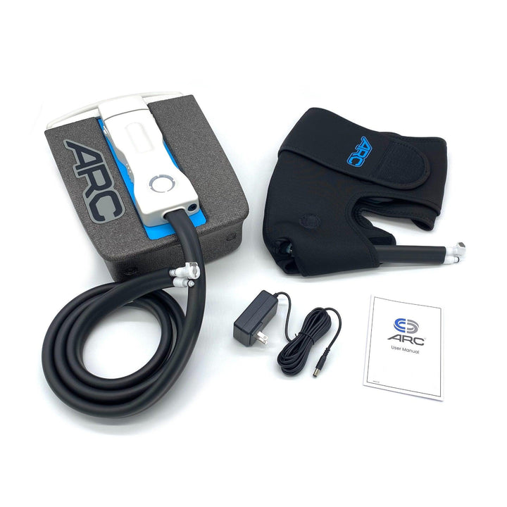 ARC™ Iceless Compression Cold Therapy Machine w/ Wrap-On Pad by Supply Cold Therapy at CryoDynamics