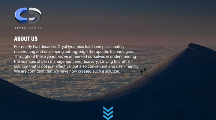 ARC™ Iceless Compression Cold Therapy Machine w/ Wrap-On Pad by Supply Cold Therapy at CryoDynamics