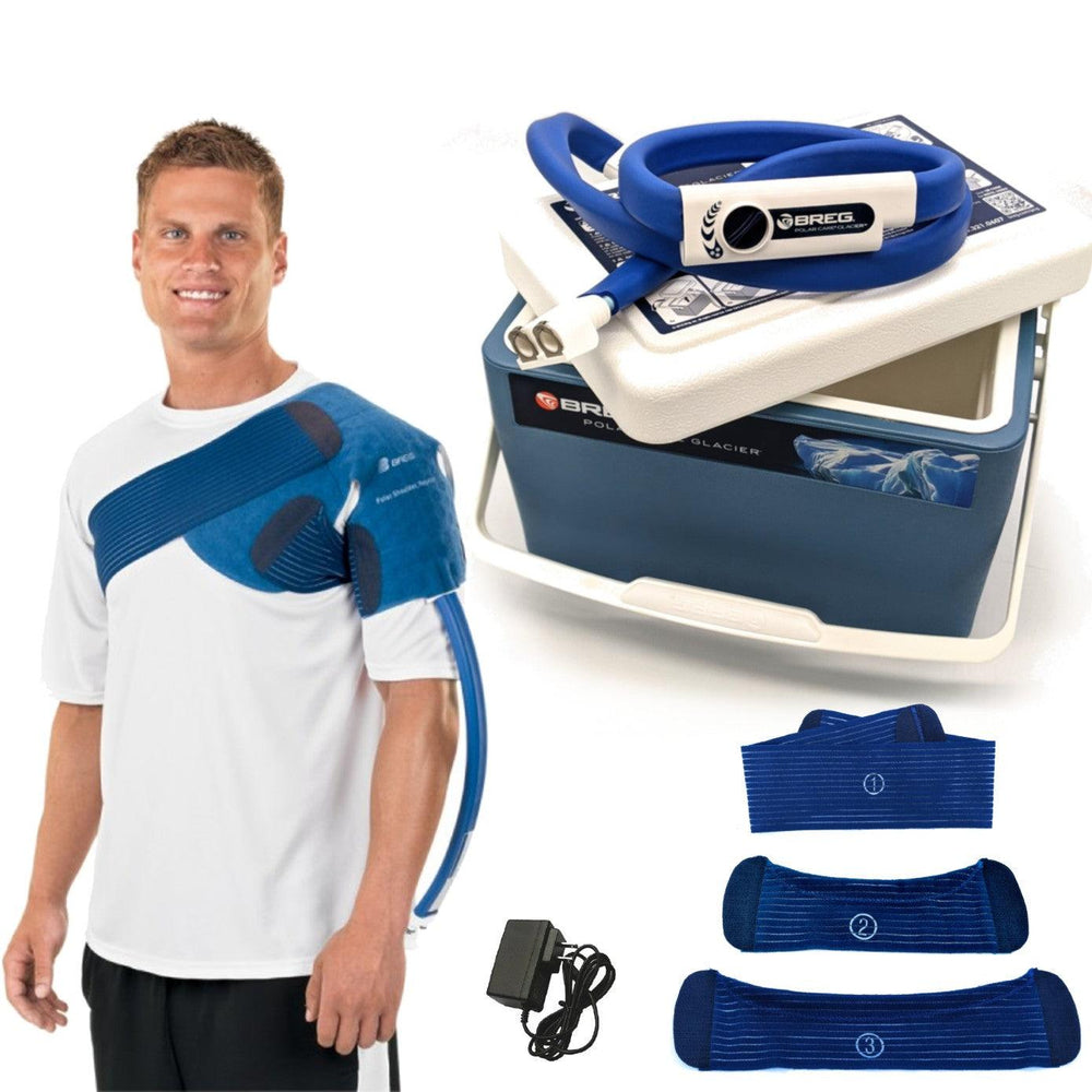 Breg® Polar Care Glacier System & Wrap-On Pad by Supply Cold Therapy at Breg
