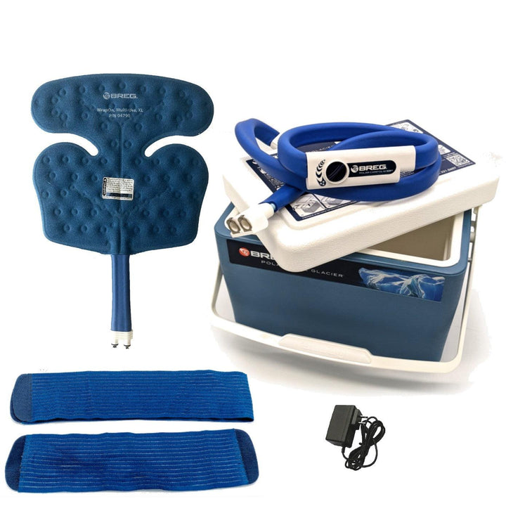 Breg® Polar Care Glacier System w/ Wrap-On Multi-Use XL Pad by Supply Cold Therapy at Breg