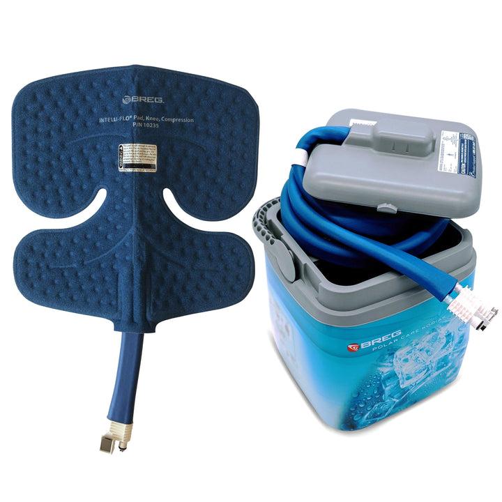 Breg® Polar Care Kodiak Cooler w/ Intelli-Flo Knee Pad by Supply Cold Therapy at Breg