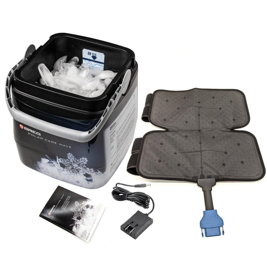 Breg® Polar Care Wave w/ Knee Cold + Compression Pad by Supply Cold Therapy at Breg