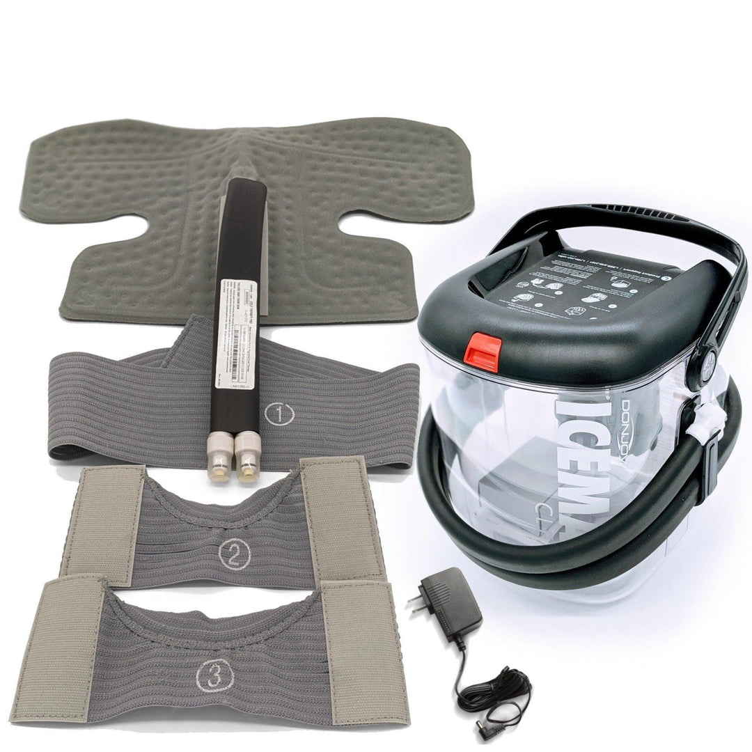 Donjoy Iceman Clear3 w/ Shoulder Pads by Supply Cold Therapy at Donjoy