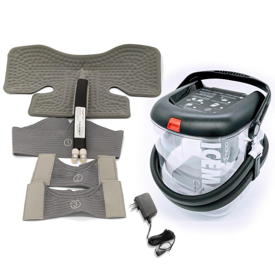 Donjoy Iceman Clear3 w/ Shoulder Pads by Supply Cold Therapy at Donjoy
