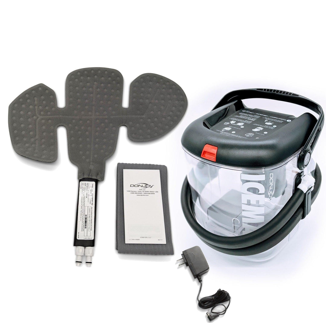 Donjoy® Iceman Clear3 Cooler w/ Hip Pad by Supply Cold Therapy at Donjoy