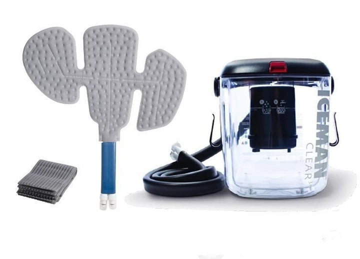 Donjoy® Iceman Clear3 Cooler w/ Hip Pad by Supply Cold Therapy at Donjoy