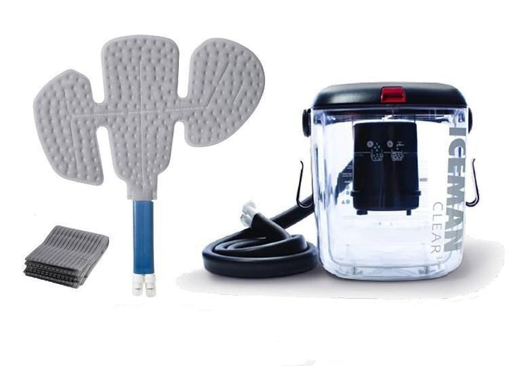 Donjoy® Iceman Clear3 Cooler w/ Hip Pad by Supply Cold Therapy at Donjoy