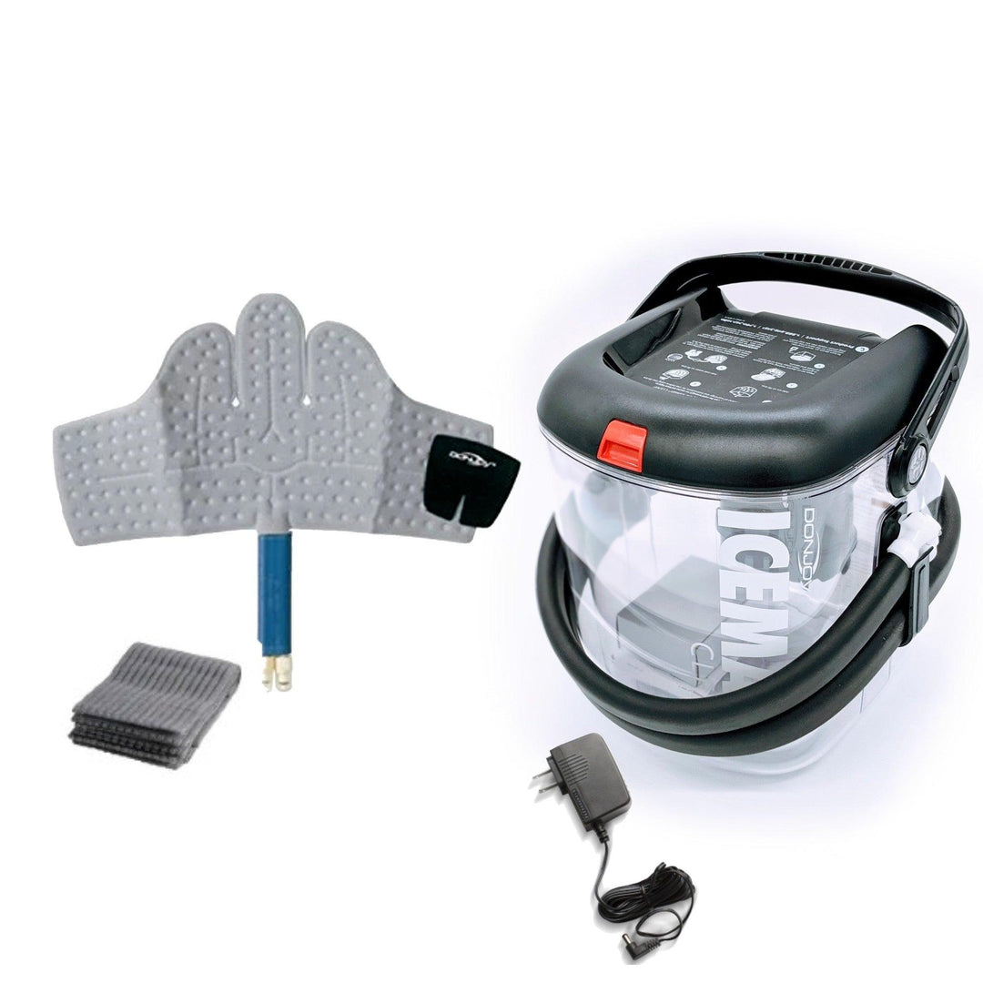 Donjoy® IceMan Clear3 w/ Forefoot or Ankle Pad by Supply Cold Therapy at Donjoy