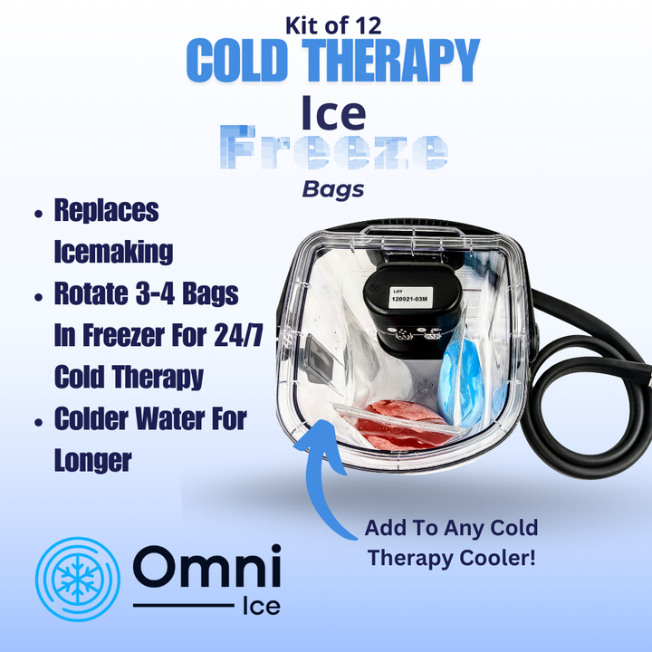 Ice Freeze Bags (Kit of 12) by Omni Ice™ by Supply Cold Therapy at Omni Ice