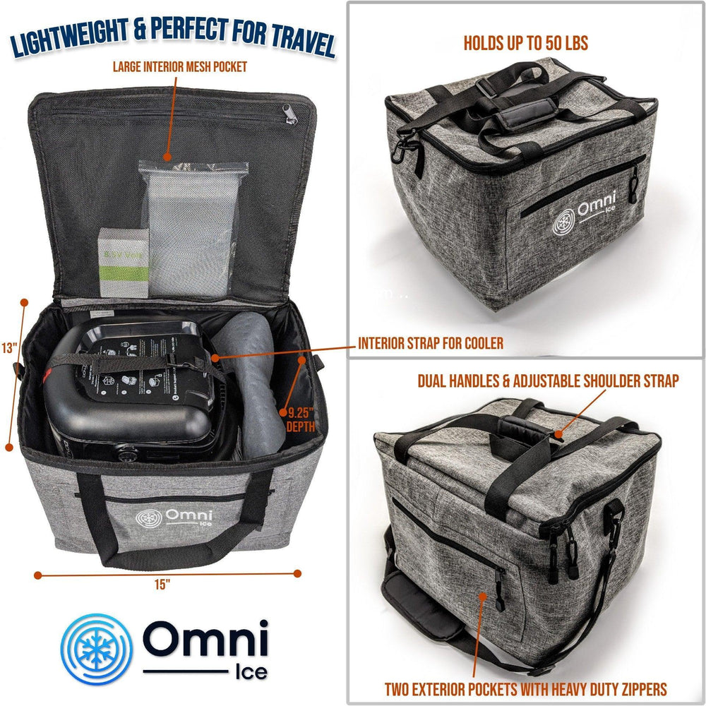 Omni Ice™ Cold Therapy Multi-Use Travel Portable Carry Bag by Supply Cold Therapy at Omni Ice