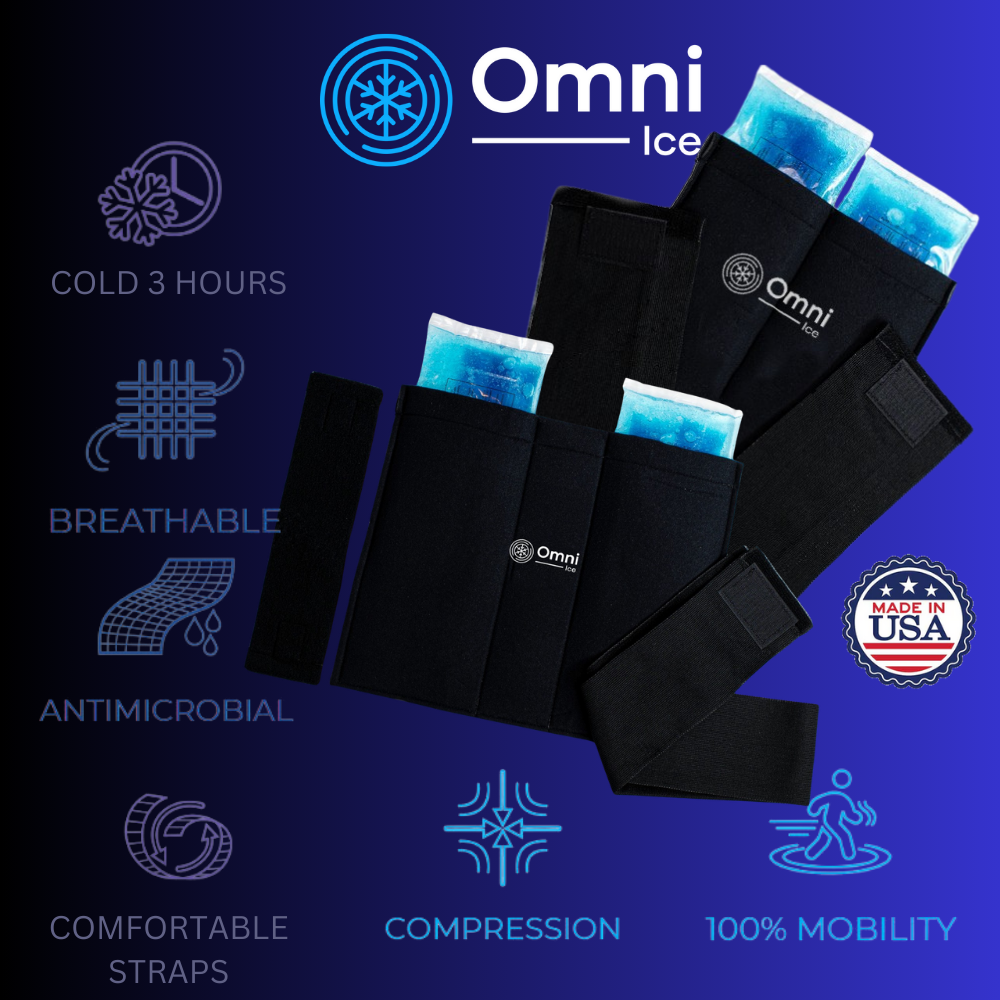 Omni Ice™ Ultimate Cold + Compression Gel Wraps by Supply Cold Therapy at Omni Ice