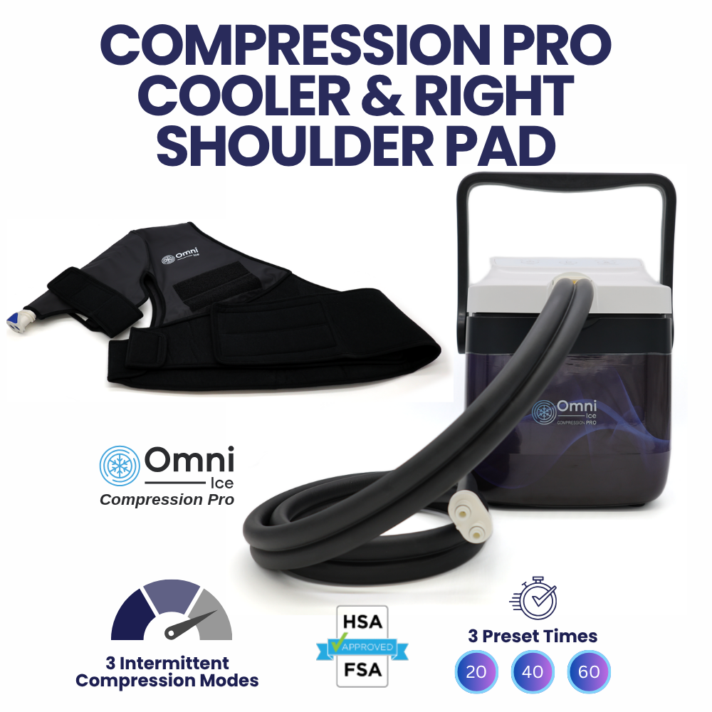 Limited Release - Omni Ice™ Compression Pro Cold Therapy Cooler & Pad