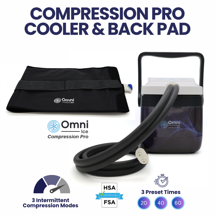 Limited Release - Omni Ice™ Compression Pro Cold Therapy Cooler & Pad
