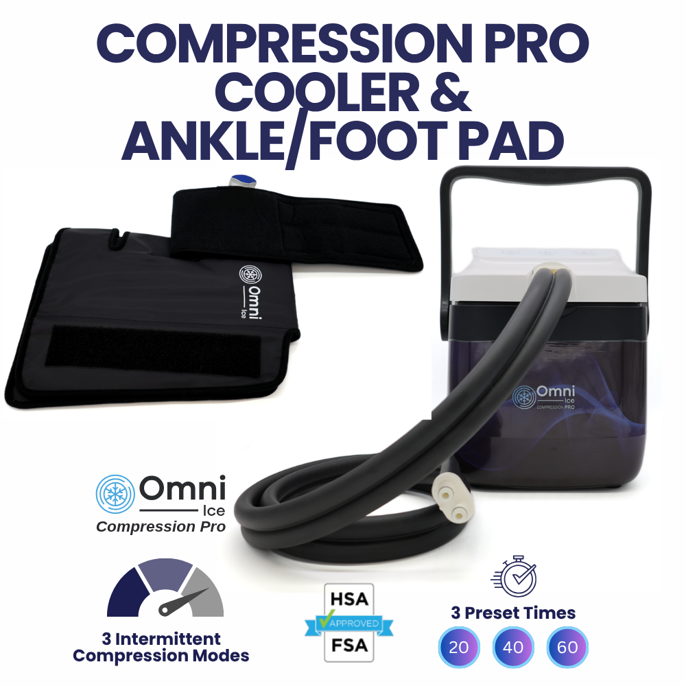 Limited Release - Omni Ice™ Compression Pro Cold Therapy Cooler & Pad