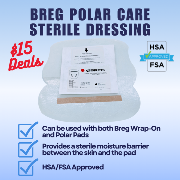 $15 Deals - Breg® Polar Care Cube & Glacier Sterile Dressings