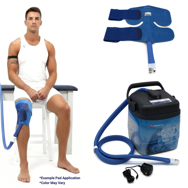 Breg® Polar Care Kodiak Cooler w/ Intelli-Flo Knee Pad