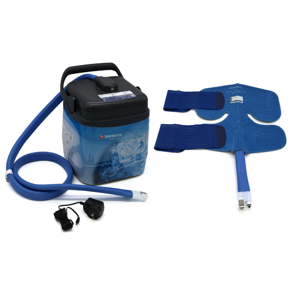 Breg® Polar Care Kodiak Cooler w/ Intelli-Flo Knee Pad