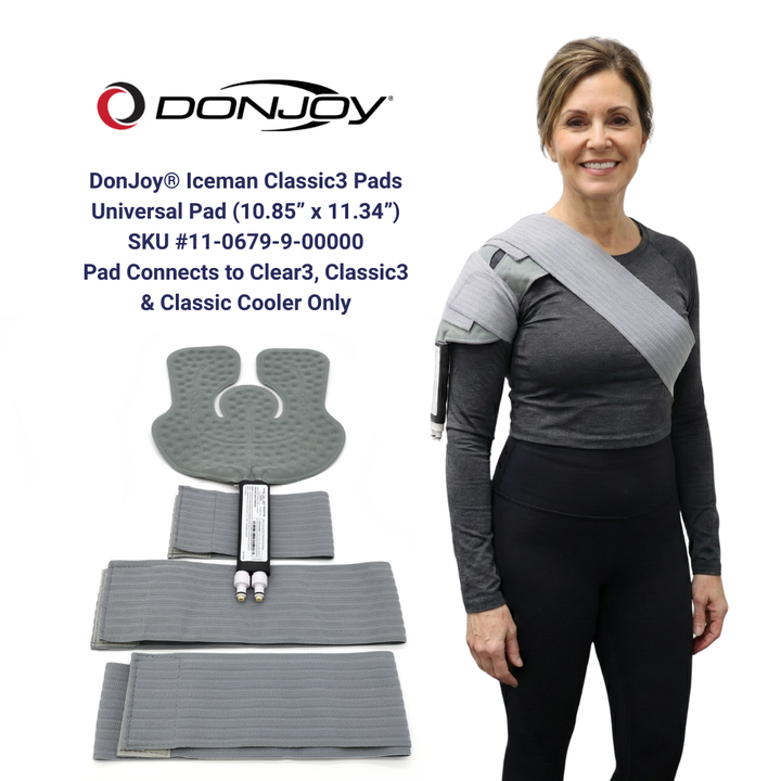 Donjoy® Iceman Classic3 Wrap-On Pads