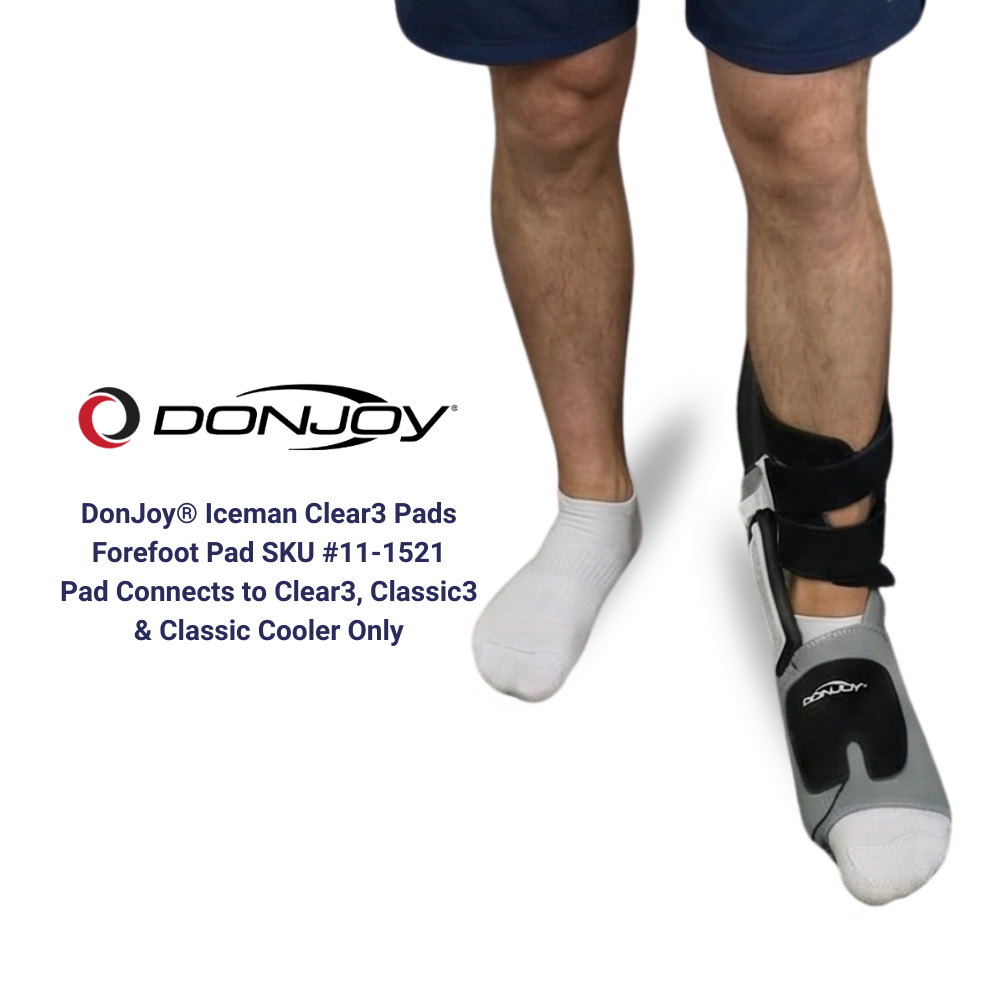 Donjoy® Iceman Clear3 w/ Forefoot or Ankle Pad