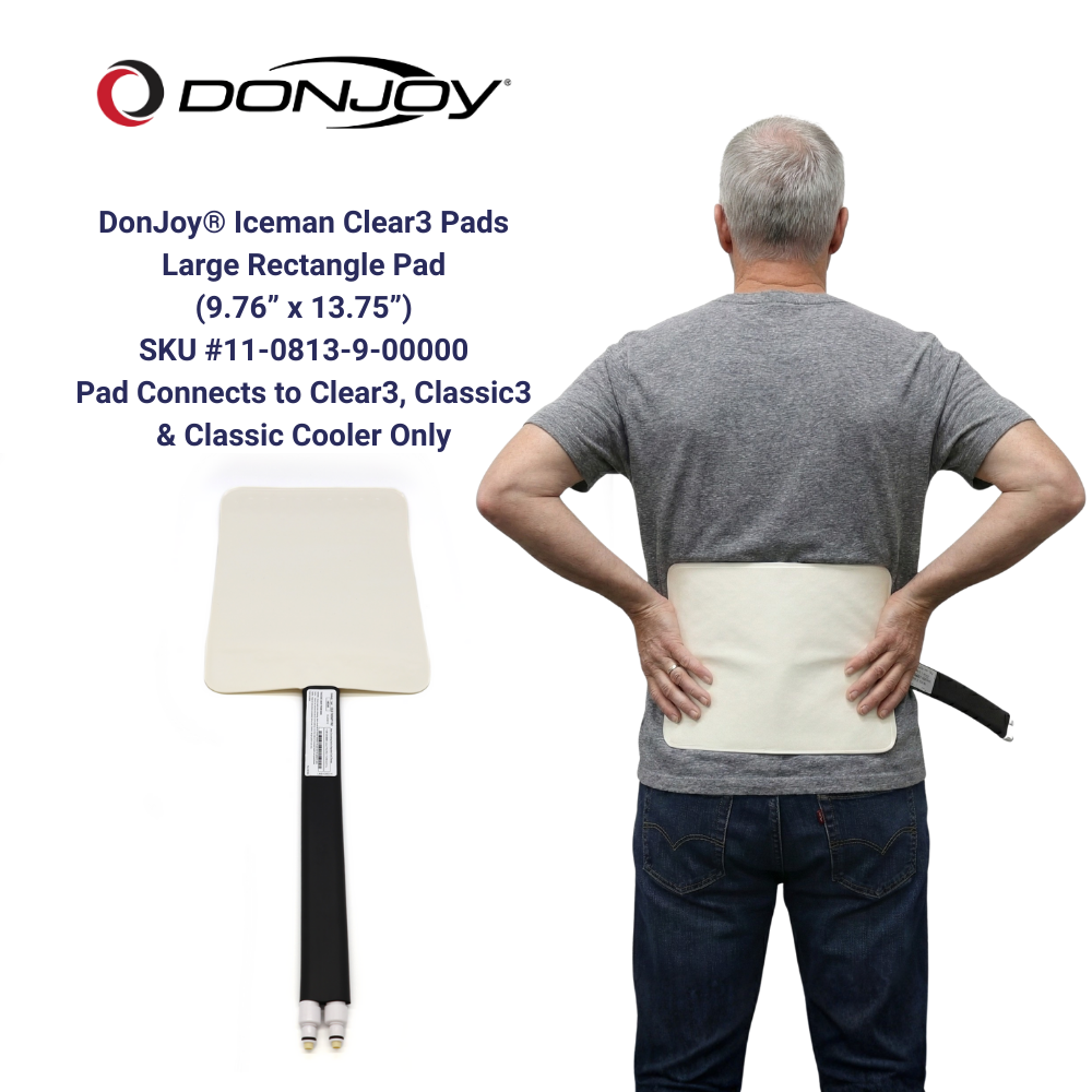 Donjoy® Iceman Clear3 Wrap-On Replacement Pads