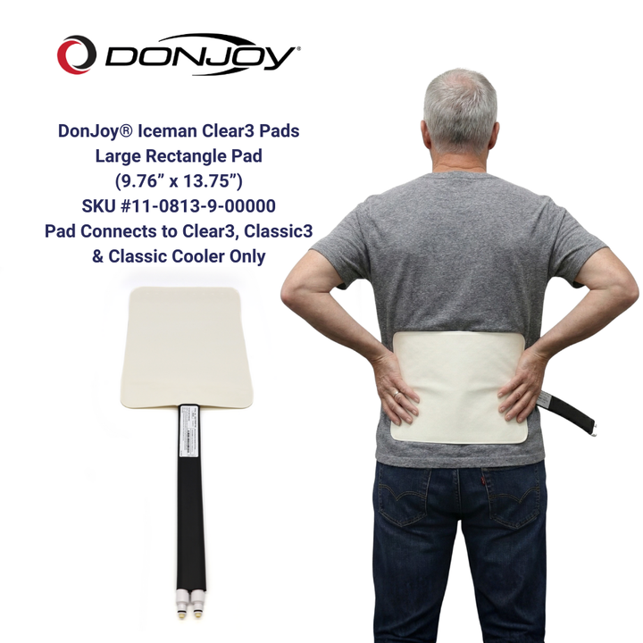 Donjoy® Iceman Clear3 Wrap-On Replacement Pads