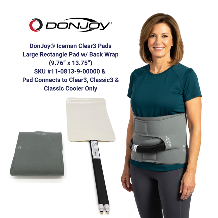 Donjoy® Iceman Clear3 Wrap-On Replacement Pads