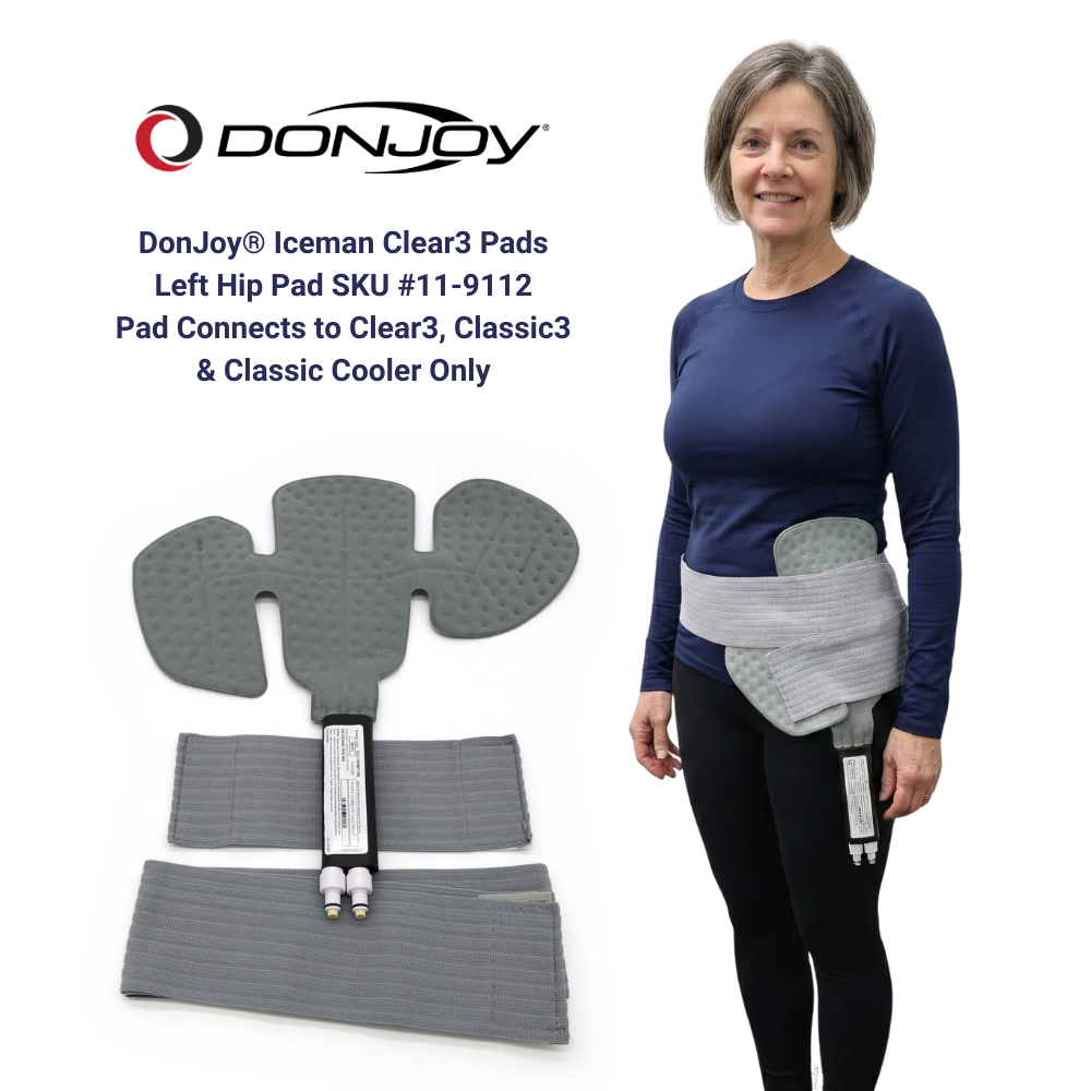 Donjoy® Iceman Clear3 Wrap-On Replacement Pads