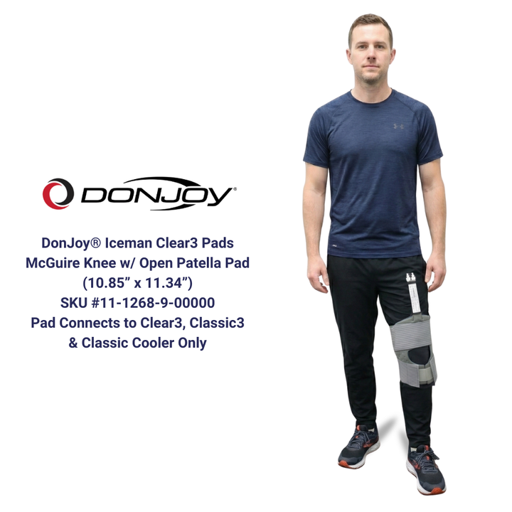 Donjoy® Iceman Clear3 w/ Wrap-On Pads