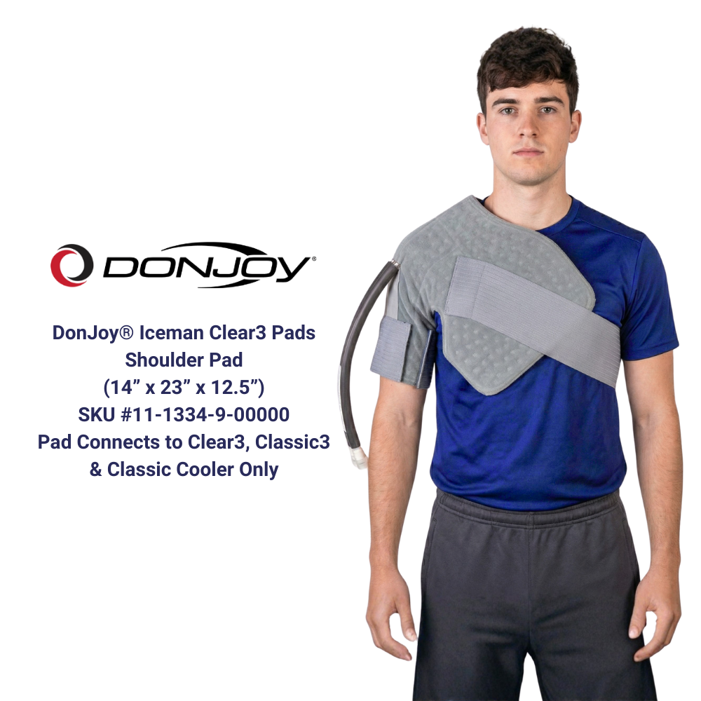 Donjoy Iceman Clear3 w/ Shoulder Pads