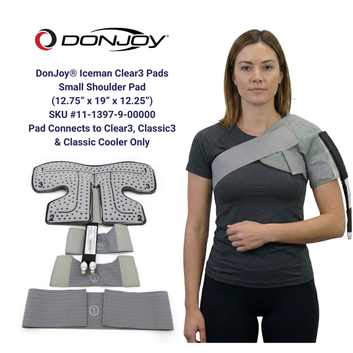 Donjoy® Iceman Clear3 Wrap-On Replacement Pads