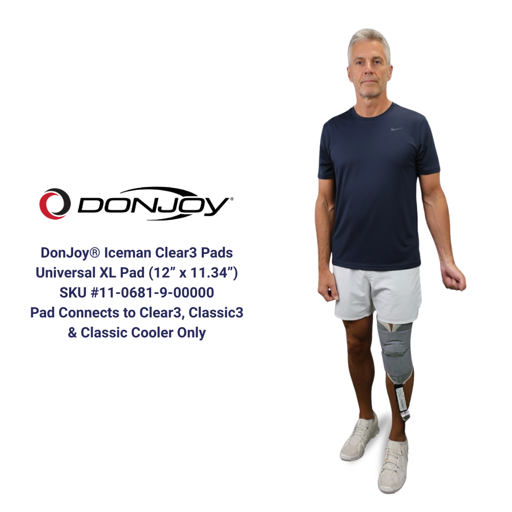 Donjoy® Iceman Clear3 Wrap-On Replacement Pads