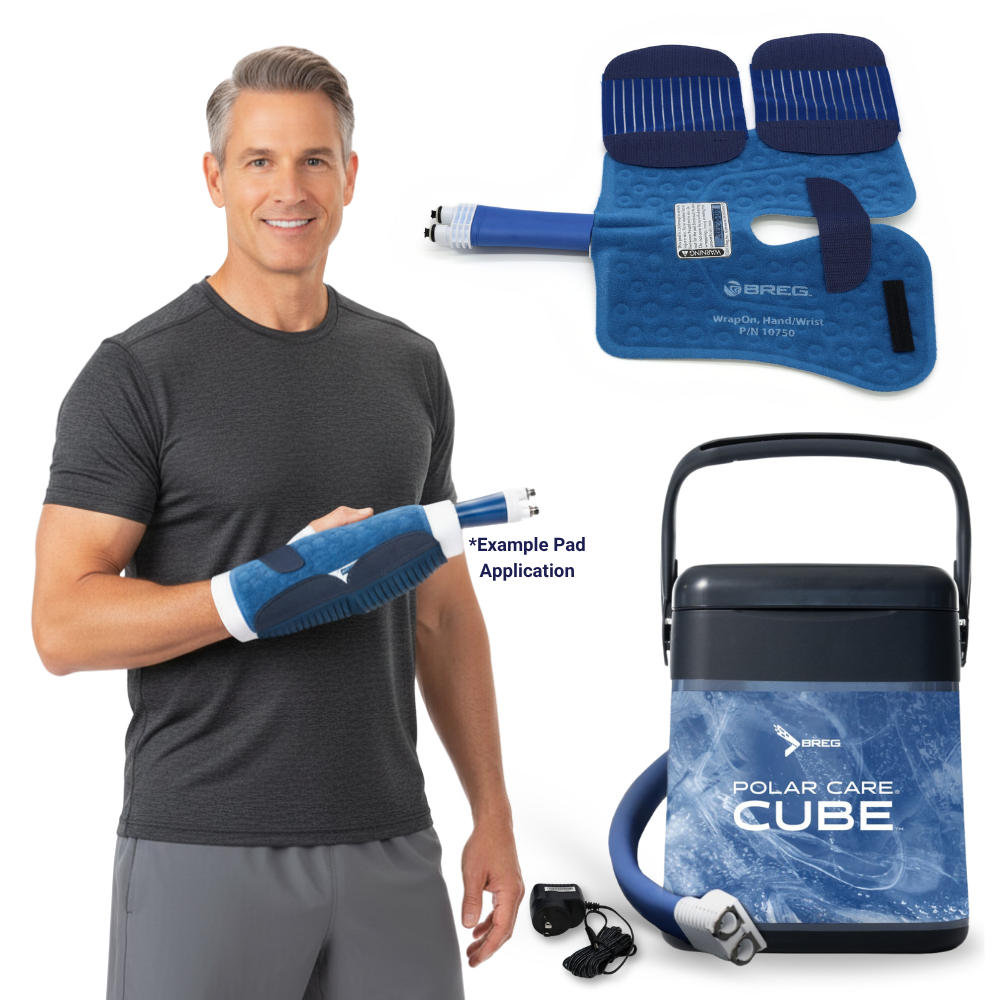 Breg® Polar Care Cube System w/ Wrap-On Pad by Supply Cold Therapy at Breg