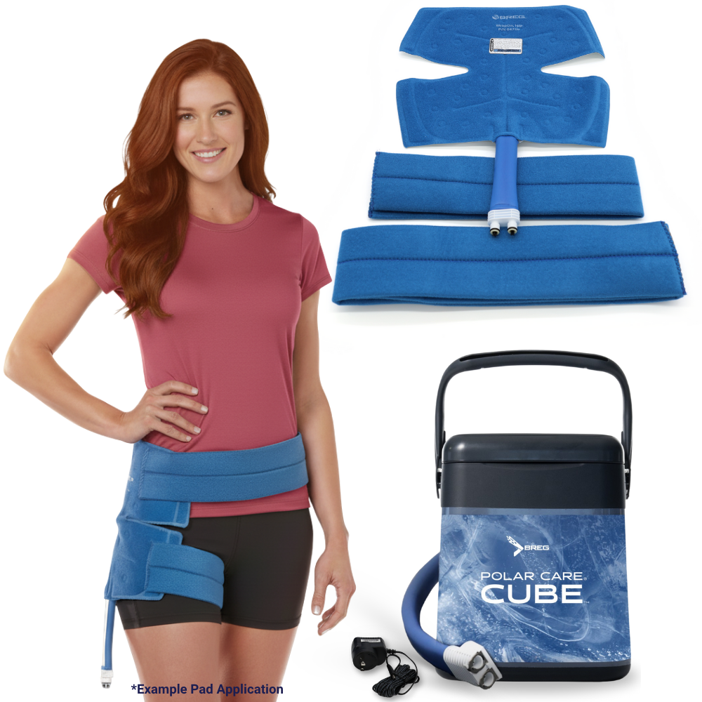 Breg® Polar Care Cube System w/ Wrap-On Pad by Supply Cold Therapy at Breg