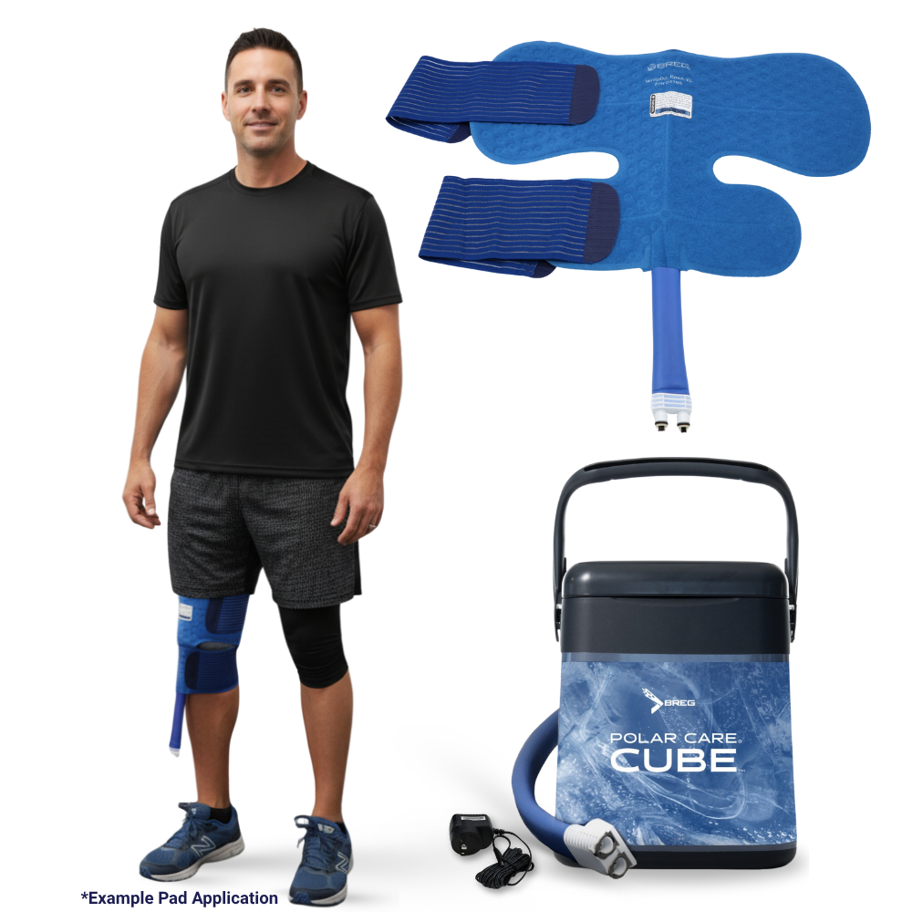 Breg® Polar Care Cube System w/ Wrap-On Pad by Supply Cold Therapy at Breg