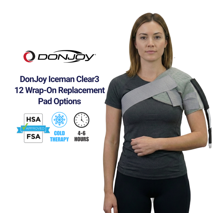 Donjoy® Iceman Clear3 Wrap-On Replacement Pads