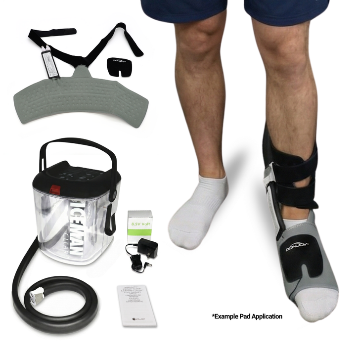 Donjoy® Iceman Clear3 w/ Wrap-On Pads