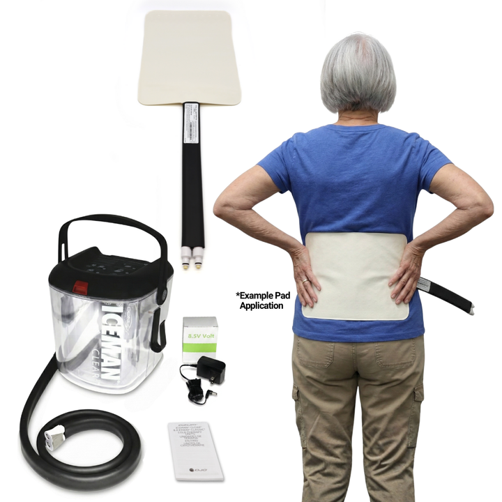 Donjoy® Iceman Clear3 w/ Rectangle Pad & Back Wrap Option