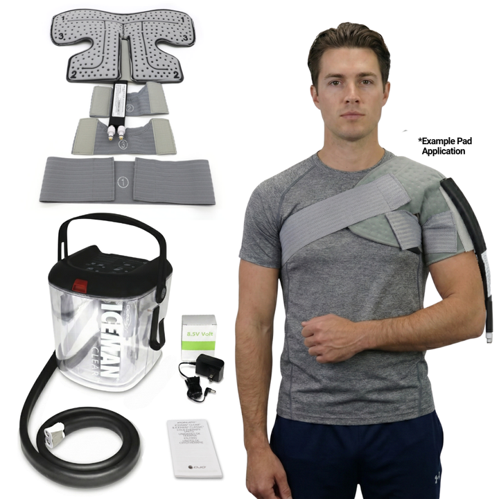 Donjoy Iceman Clear3 w/ Shoulder Pads