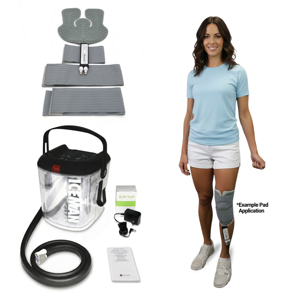 Donjoy® Iceman Clear3 w/ Universal Pad