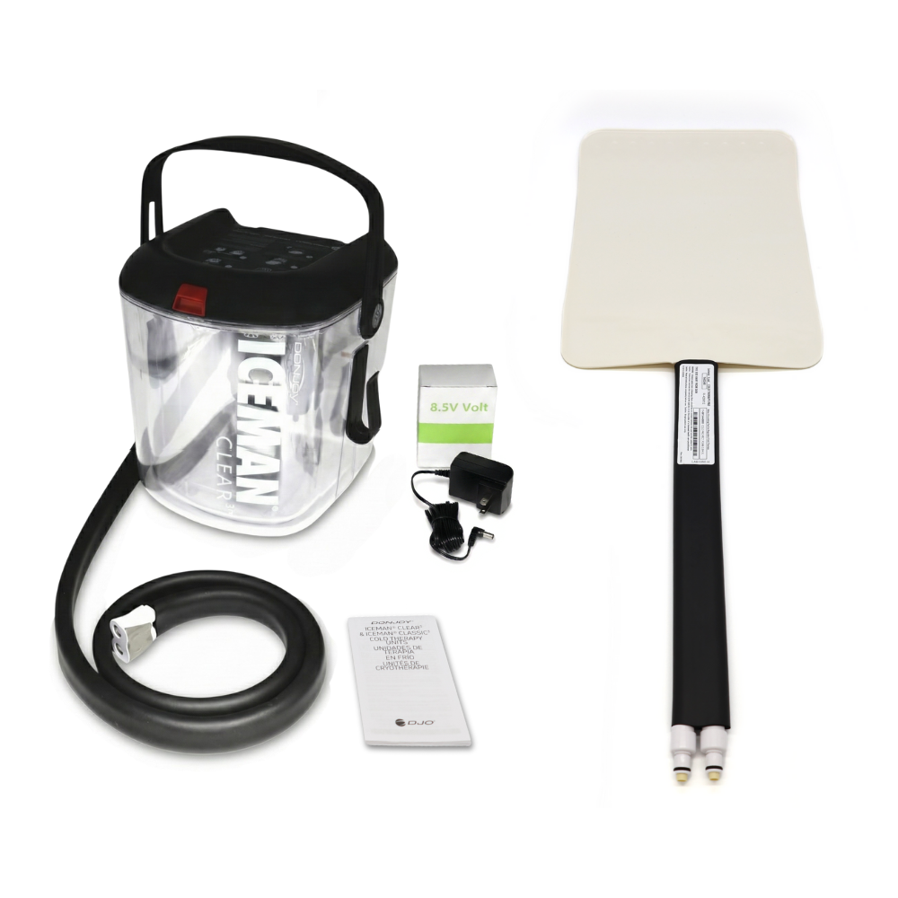 Donjoy® Iceman Clear3 w/ Wrap-On Pads