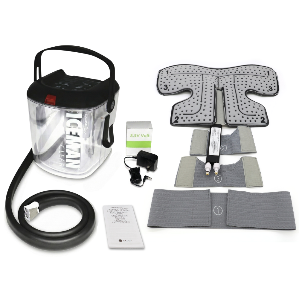 Donjoy Iceman Clear3 w/ Shoulder Pads