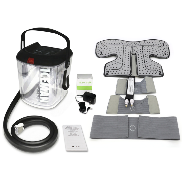 Donjoy® Iceman Clear3 w/ Wrap-On Pads