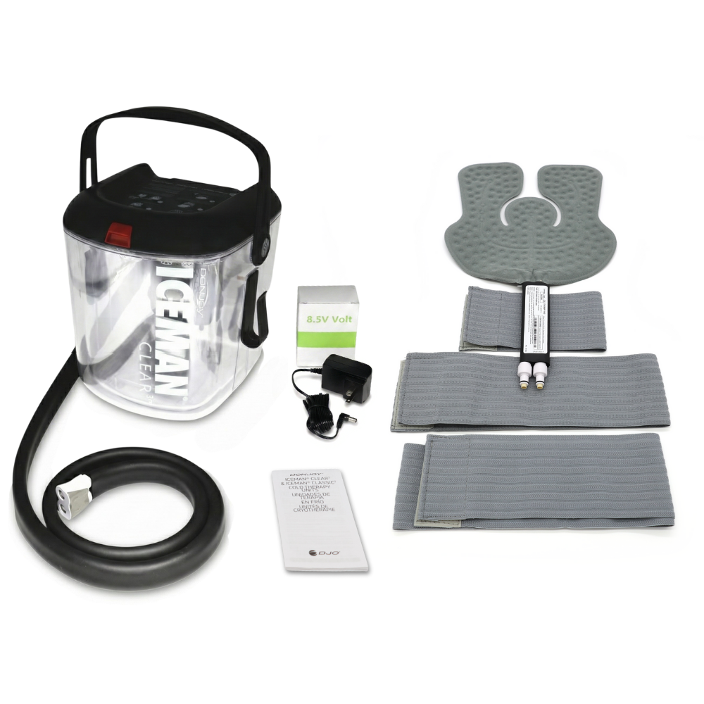 Donjoy® Iceman Clear3 w/ Wrap-On Pads